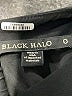 Black Halo Solid Black Jumpsuit Size 0 - photo 4