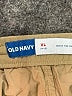 Old Navy Color Block Tan Khaki Shorts Size 14 - 16 - photo 3