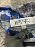 Kasper Blue Sleeveless Blouse Size M - photo 7