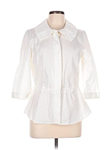 Akris Punto 3/4 Sleeve Button-Down Shirt (view 1)