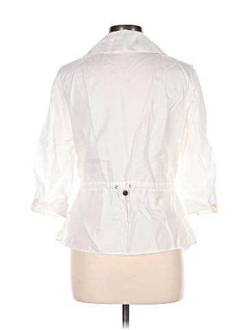 Akris Punto 3/4 Sleeve Button-Down Shirt (view 2)