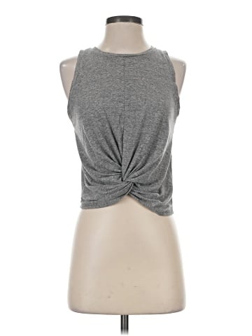 Aqua Sleeveless T-Shirt (view 1)