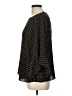Kasper 100% Polyester Black 3/4 Sleeve Blouse Size L - photo 5