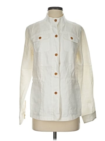 J. McLaughlin 3/4 Sleeve Button-Down Shirt (view 1)