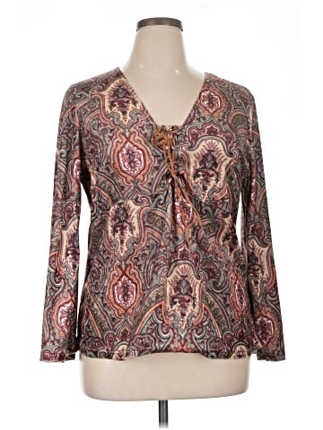 Fashion Bug Long Sleeve Henley (view 1)
