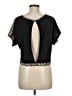Atmosphere Animal Print Gold Short Sleeve Top Size UK 12 / US 8 - photo 2