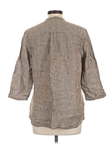 Eddie Bauer 3/4 Sleeve Button-Down Shirt (view 2)