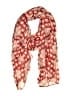Printed Village 100% Polyester Red Scarf One size - photo 1