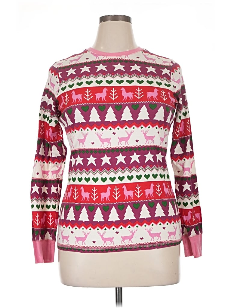Pre-owned Hatley Long Sleeve T-shirt In Pink