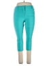 89th & Madison Color Block Teal Active Pants Size 16 - photo 1