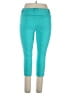89th & Madison Color Block Teal Active Pants Size 16 - photo 2