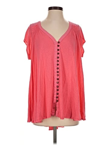 Free People Short Sleeve Blouse (view 1)
