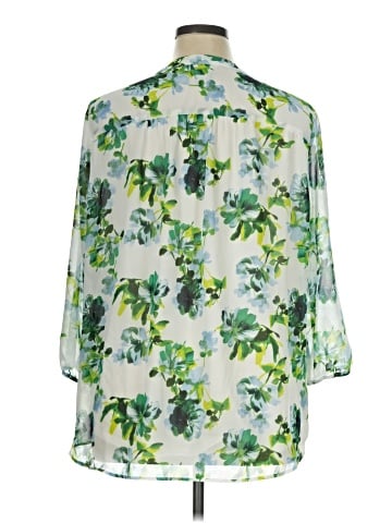Jones New York 3/4 Sleeve Blouse (view 2)