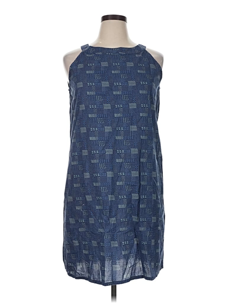 Pre-owned Mata Traders Casual Dress In Blue