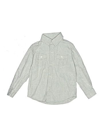 Janie and Jack Long Sleeve Button-Down Shirt (view 1)