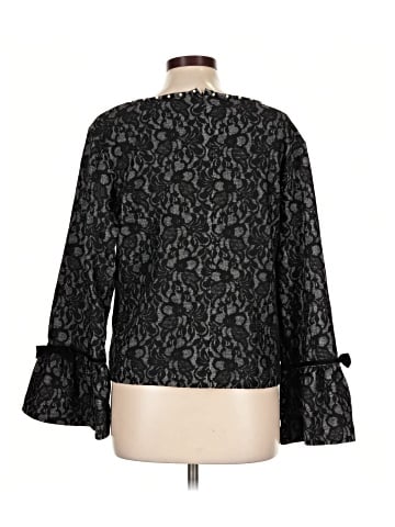 Karl Lagerfeld Paris 3/4 Sleeve Blouse (view 2)