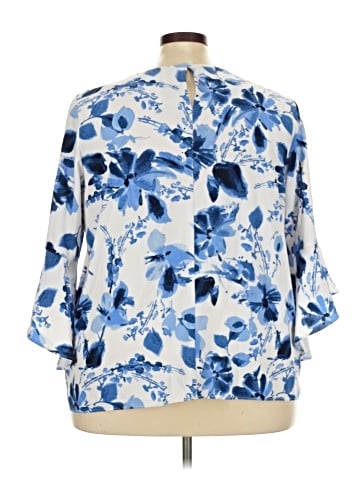 Kasper 3/4 Sleeve Blouse (view 2)