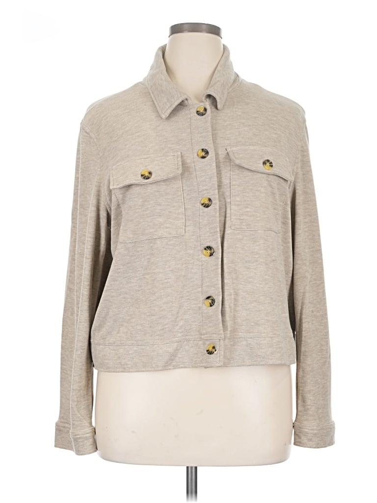Pre-owned Bagatelle Jacket In Gray