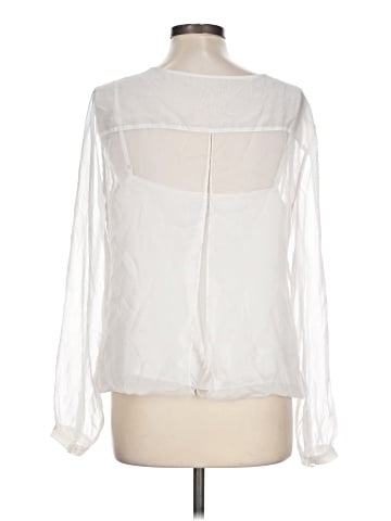 White House Black Market Long Sleeve Blouse (view 2)