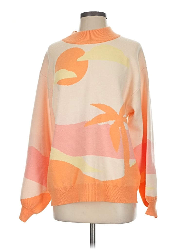 Princess Polly Pullover Sweater In Orange