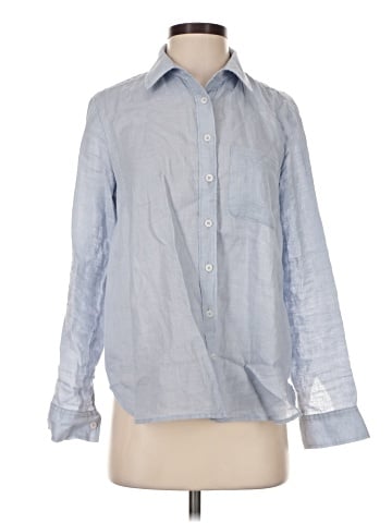 Maeve Long Sleeve Button-Down Shirt (view 1)