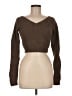 American Eagle Outfitters 100% Polyester Brown Pullover Sweater Size M - photo 1