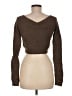 American Eagle Outfitters 100% Polyester Brown Pullover Sweater Size M - photo 2