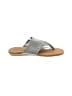 Aerosoles Silver Flip Flops Size 9 - photo 1