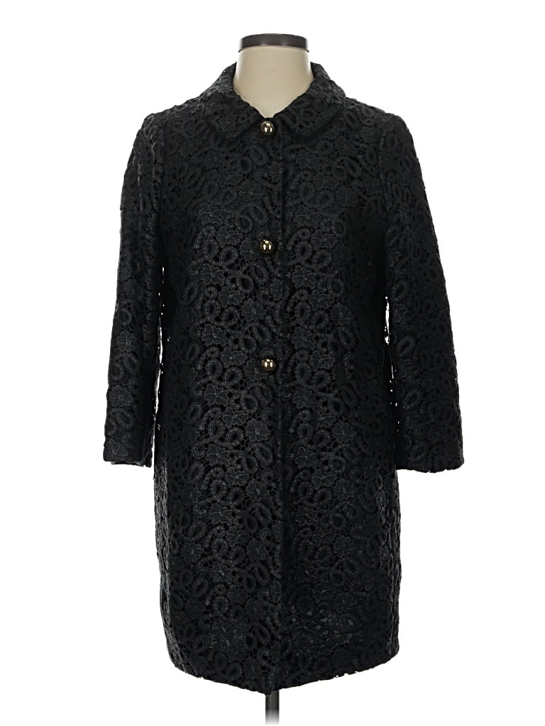 Pre-owned Kate Spade New York Coat In Black
