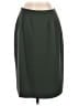 Kasper 100% Polyester Solid Green Formal Skirt Size 8 - photo 1