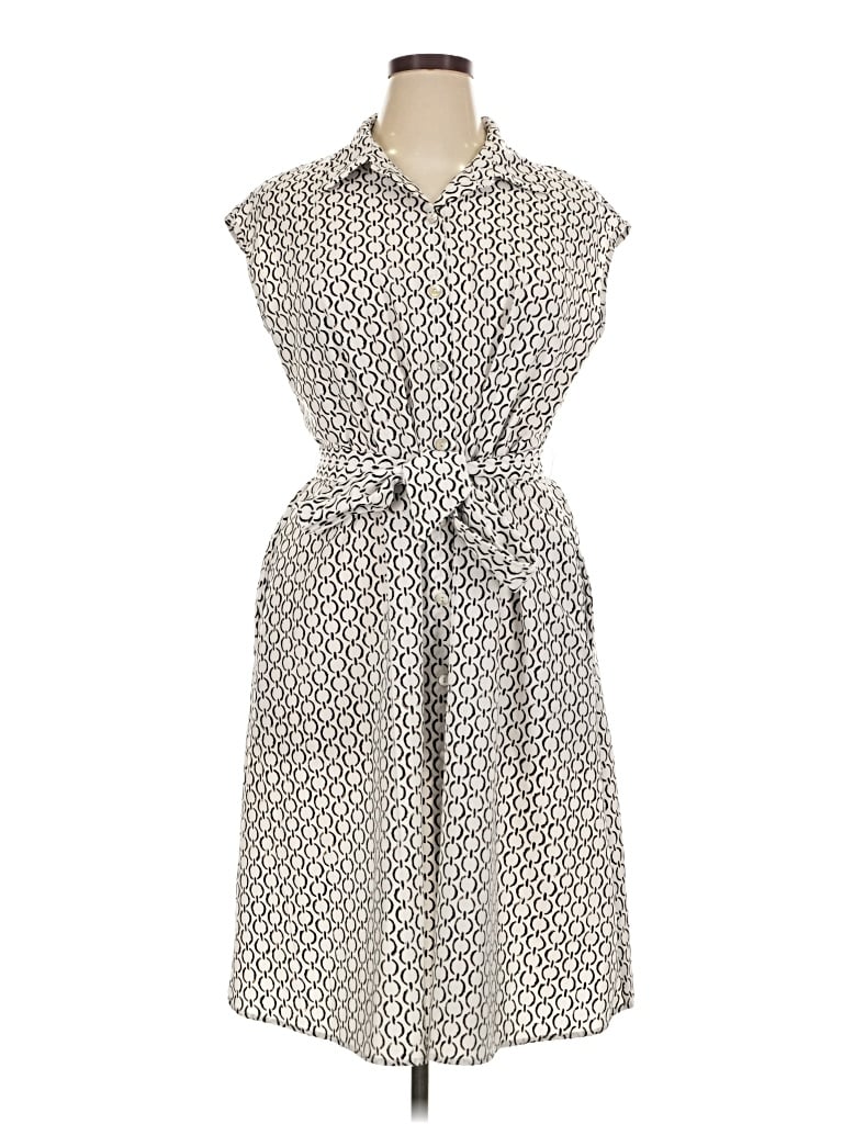 Pre-owned Apt. 9 Casual Dress In Gray