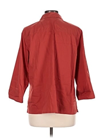 Studio Works 3/4 Sleeve Button-Down Shirt (view 2)