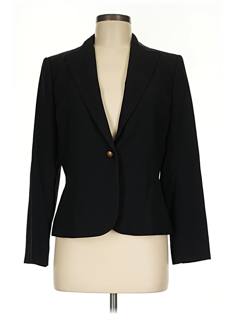 Pre-owned Calvin Klein Blazer Jacket In Black