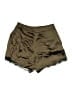 Zara Metallic Brown Shorts Size XS - photo 2