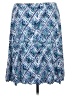 Cato Argyle Blue Casual Skirt Size XL - photo 2