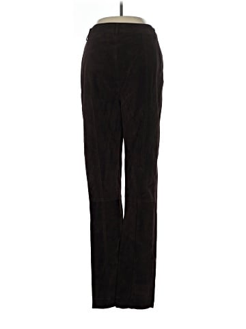 Linda Allard Ellen Tracy Leather Pants (view 2)