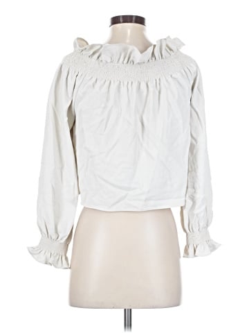Diane von Furstenberg Long Sleeve Blouse (view 2)
