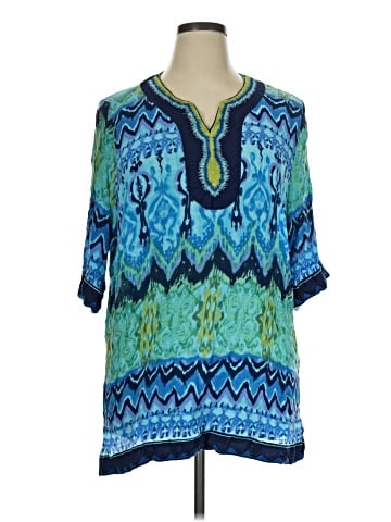 Liz & Me 3/4 Sleeve Blouse (view 1)