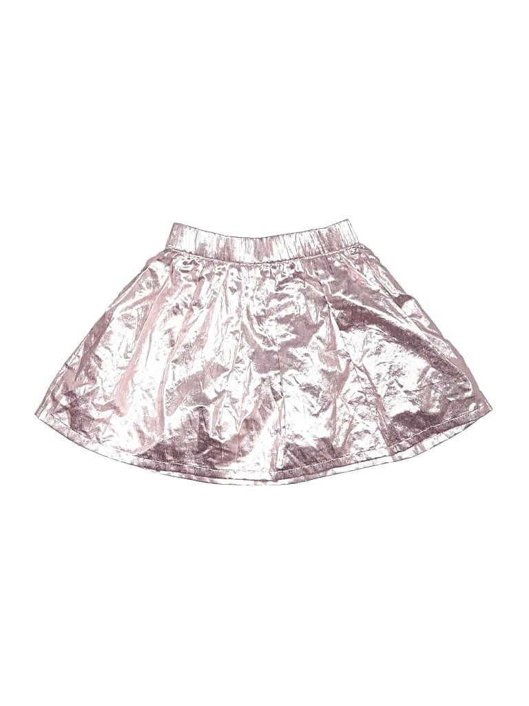 Pre-owned Mini Boden Kids' Skirt In Silver