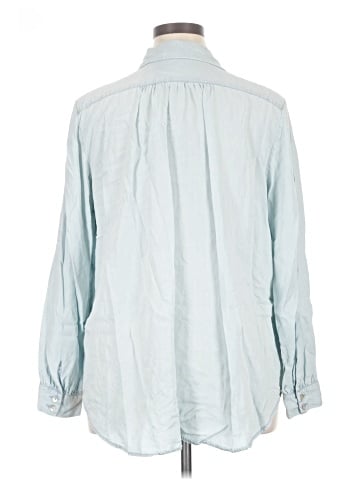 Soft Surroundings Long Sleeve Button-Down Shirt (view 2)