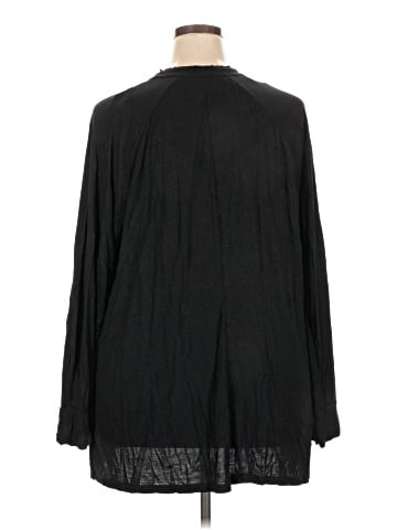 Melissa McCarthy Seven7 Long Sleeve Blouse (view 2)