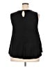 Green Envelope Black Sleeveless Blouse Size 2X - photo 2