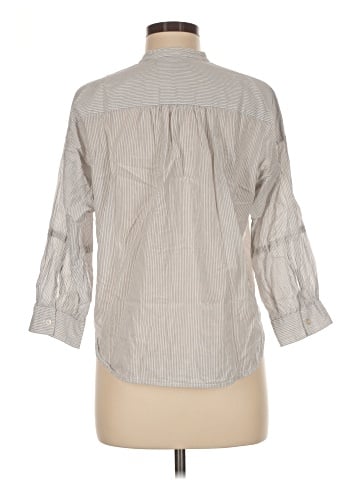 Everlane 3/4 Sleeve Button-Down Shirt (view 2)