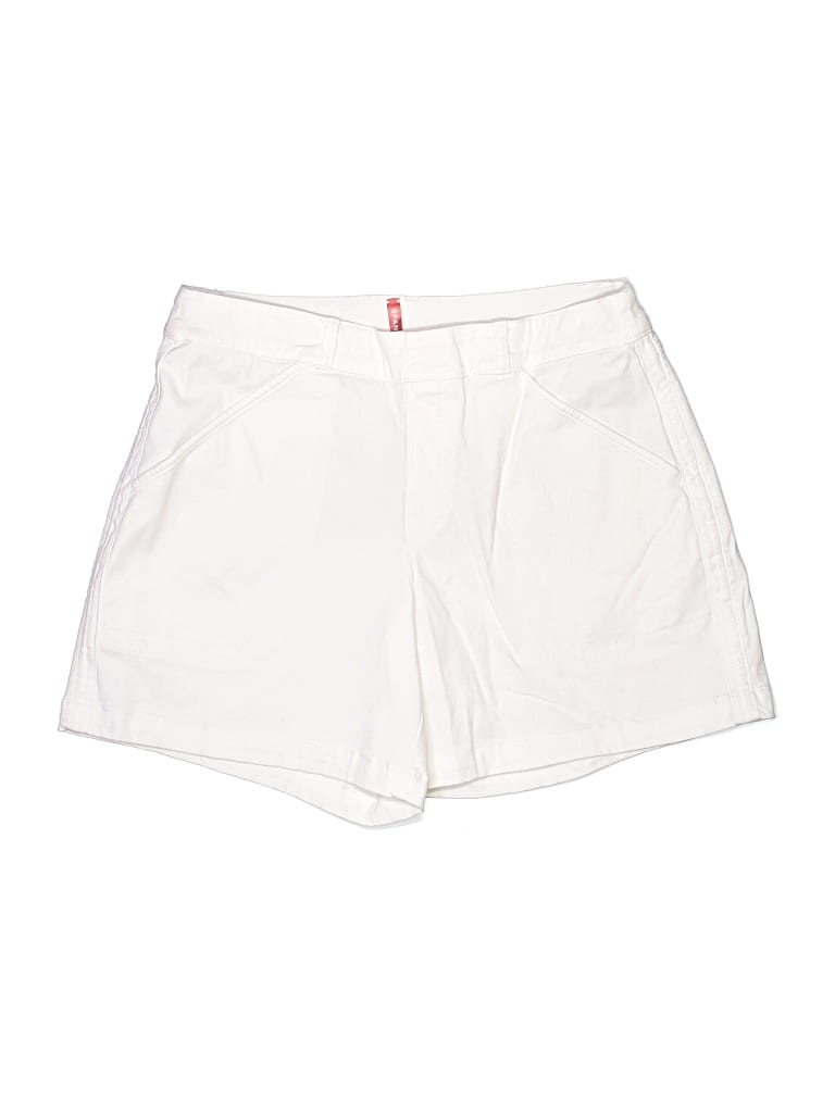 Pre-owned Spanx Shorts In White