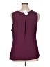 Guess 100% Polyester Burgundy Sleeveless Blouse Size XL - photo 2
