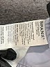 SPANX 100% Cotton Blue Long Sleeve Polo Size M - photo 8