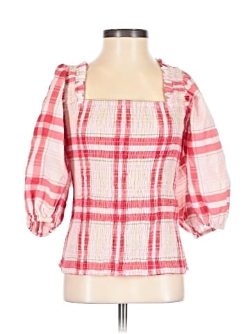 Ganni 3/4 Sleeve Blouse (view 1)