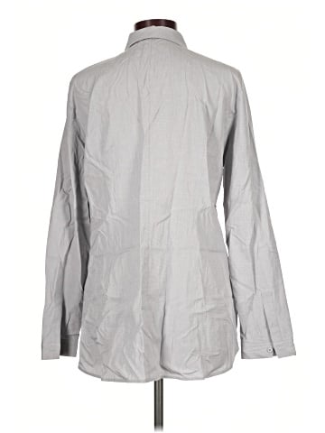 Lafayette 148 New York Long Sleeve Button-Down Shirt (view 2)