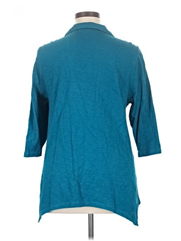 Soft Surroundings 3/4 Sleeve Button-Down Shirt (view 2)