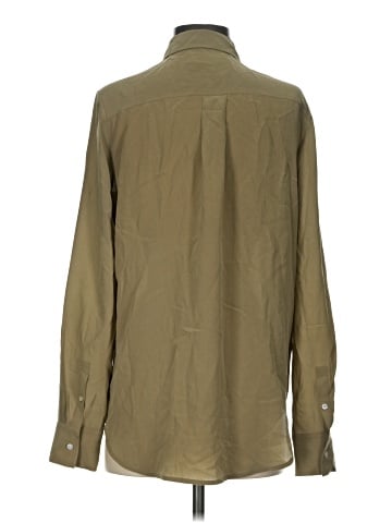 Everlane Long Sleeve Silk Top (view 2)
